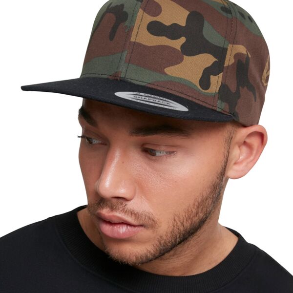 Flexfit Two Tone Classic Camo Snapback Cap Thumbnail
