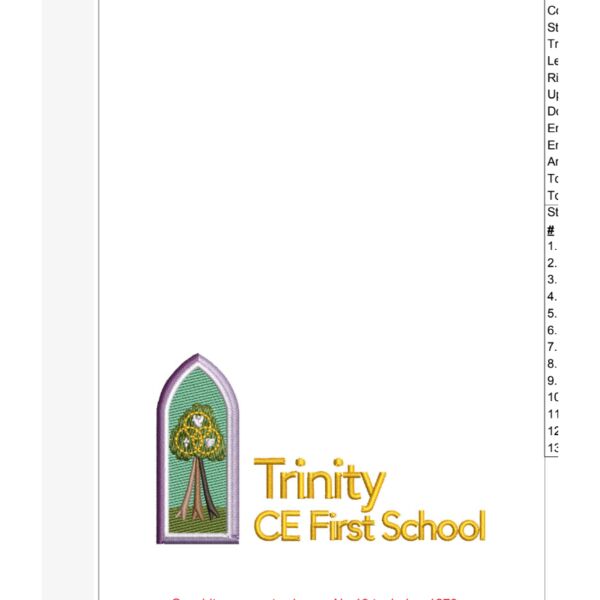 EP-SCH26164 - Trinity CE First School - 7.5k Thumbnail